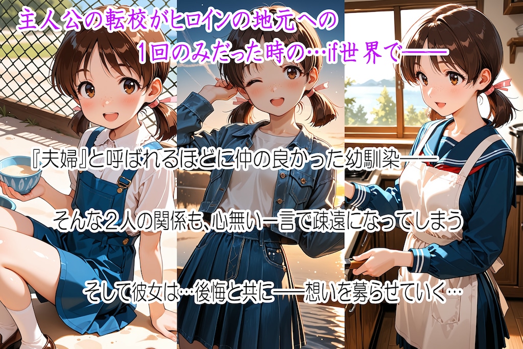 センチ〜if〜1都市1少女物語【安〇妙子:青森ルート】 2枚目