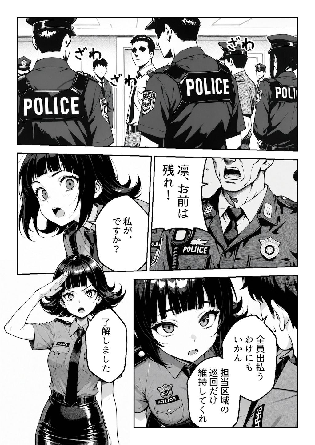こちら、凛。…異常ありません。 4枚目