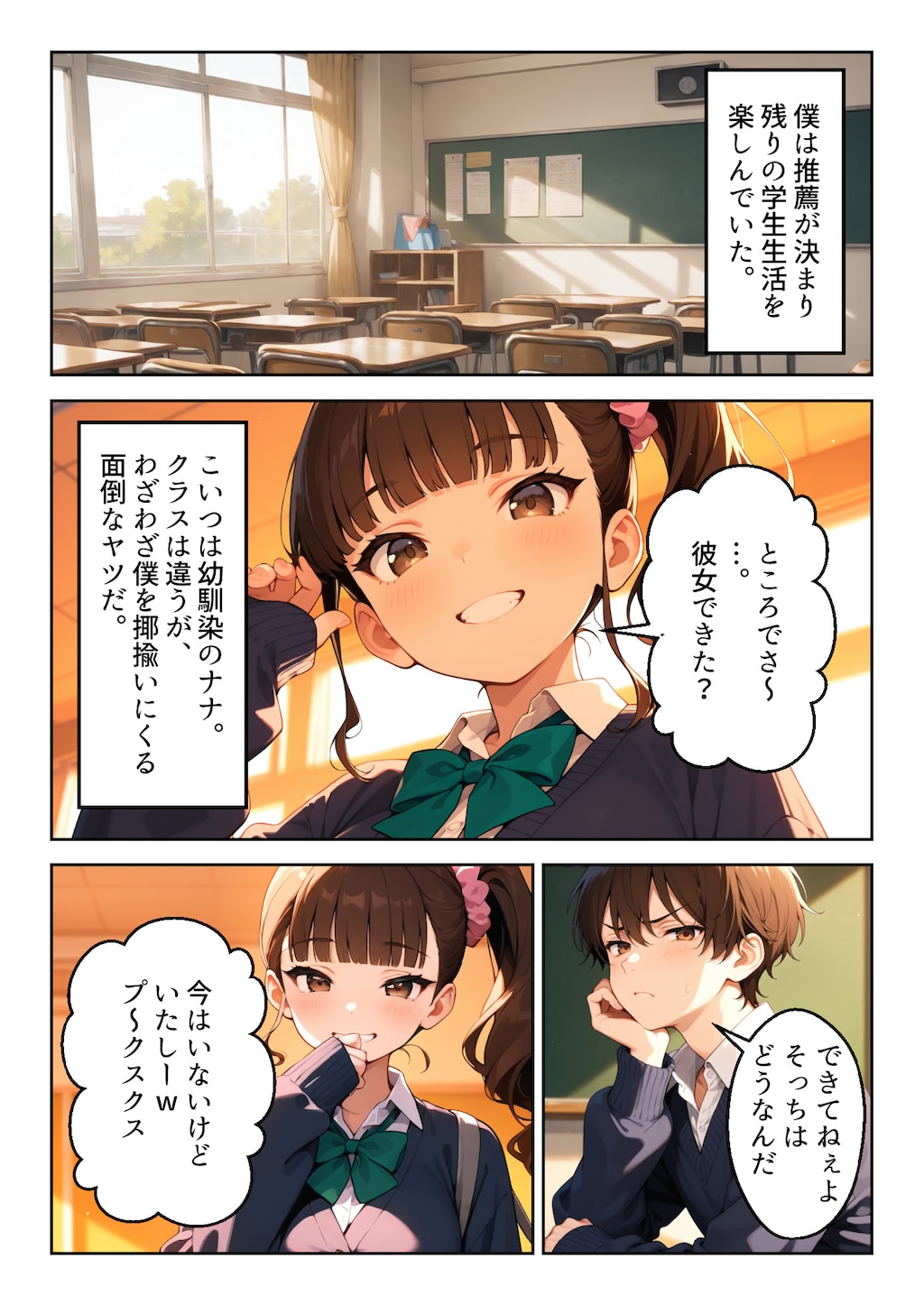蕾のままの桜～僕のために、純潔を捧げる幼馴染～ 3枚目