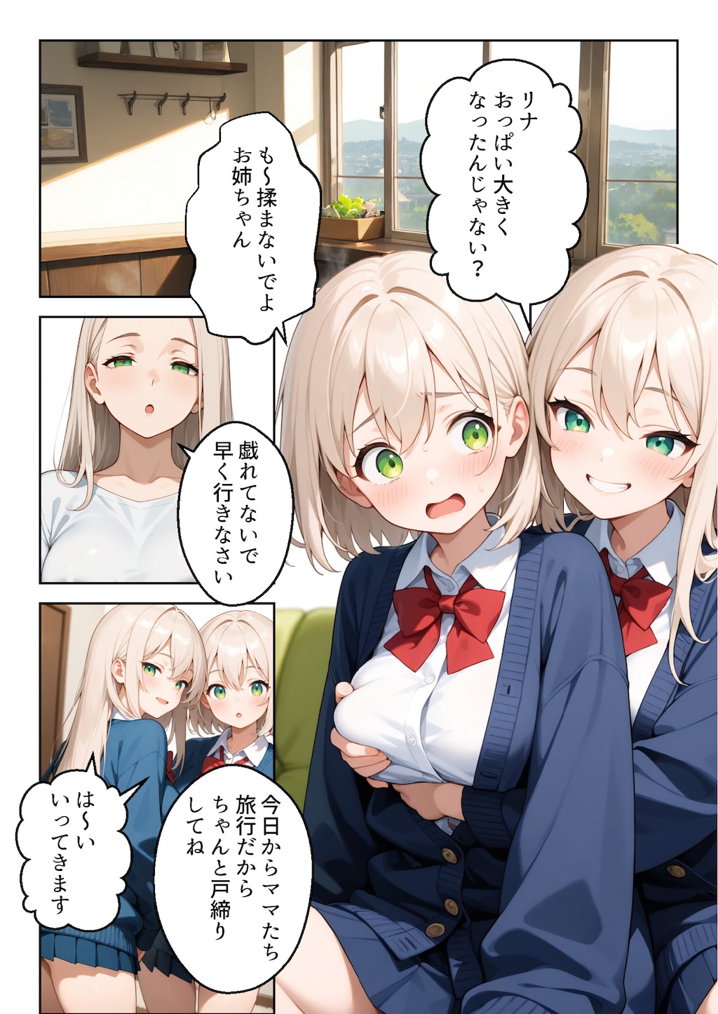 姉妹百合 3枚目
