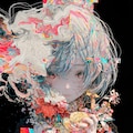 花にほどける少女 2枚目