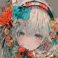 花にほどける少女 1枚目