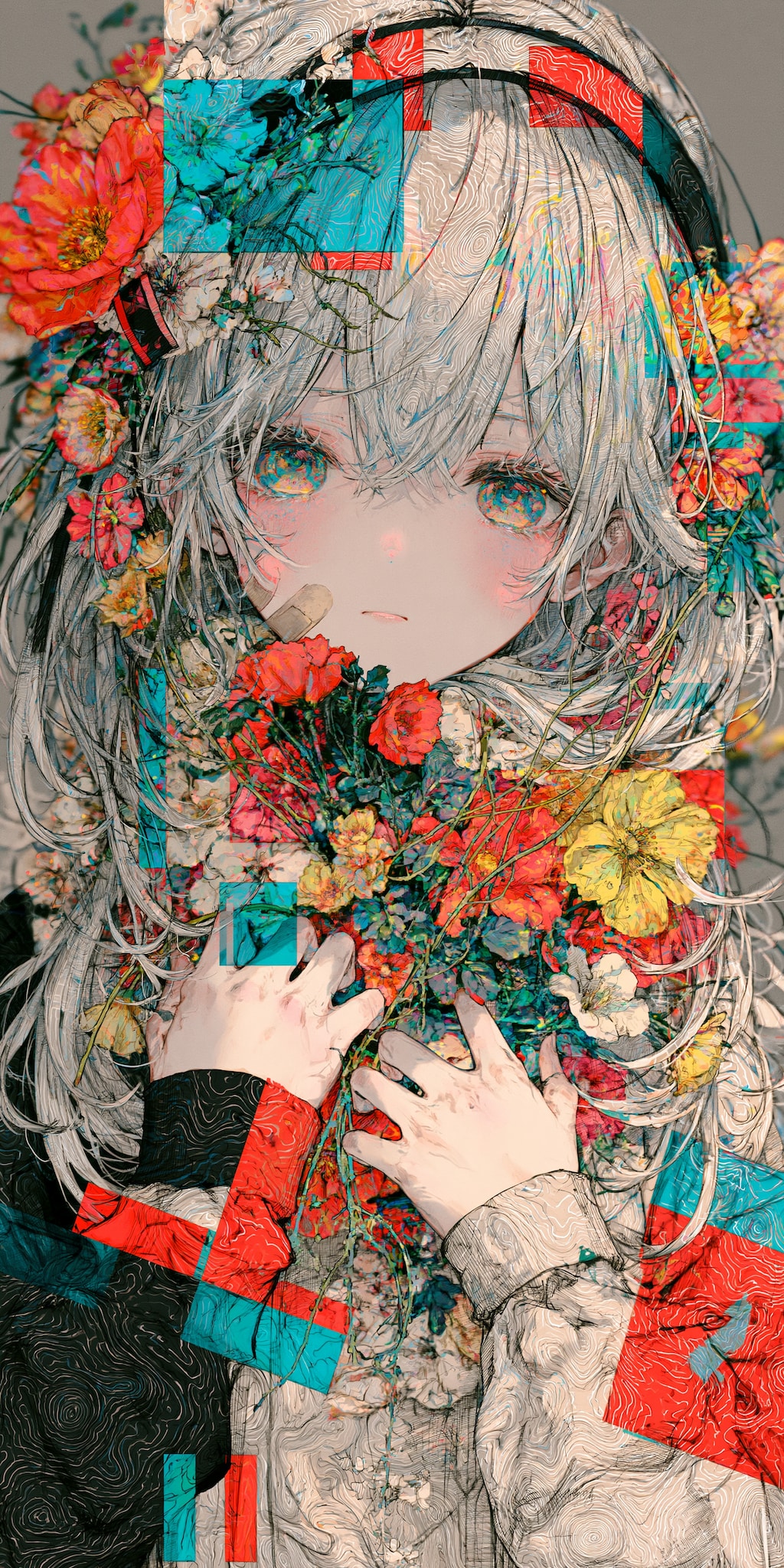 花にほどける少女 1枚目