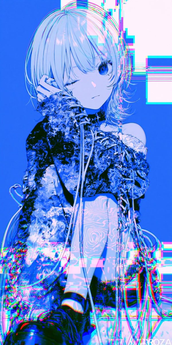 青に沈む電脳