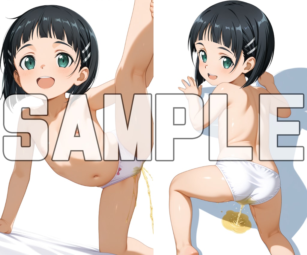 ヒヨコなヒロインのぱんいちおもらし【ア〇ナ / 桐ヶ〇直葉 / ア〇ス】 8枚目