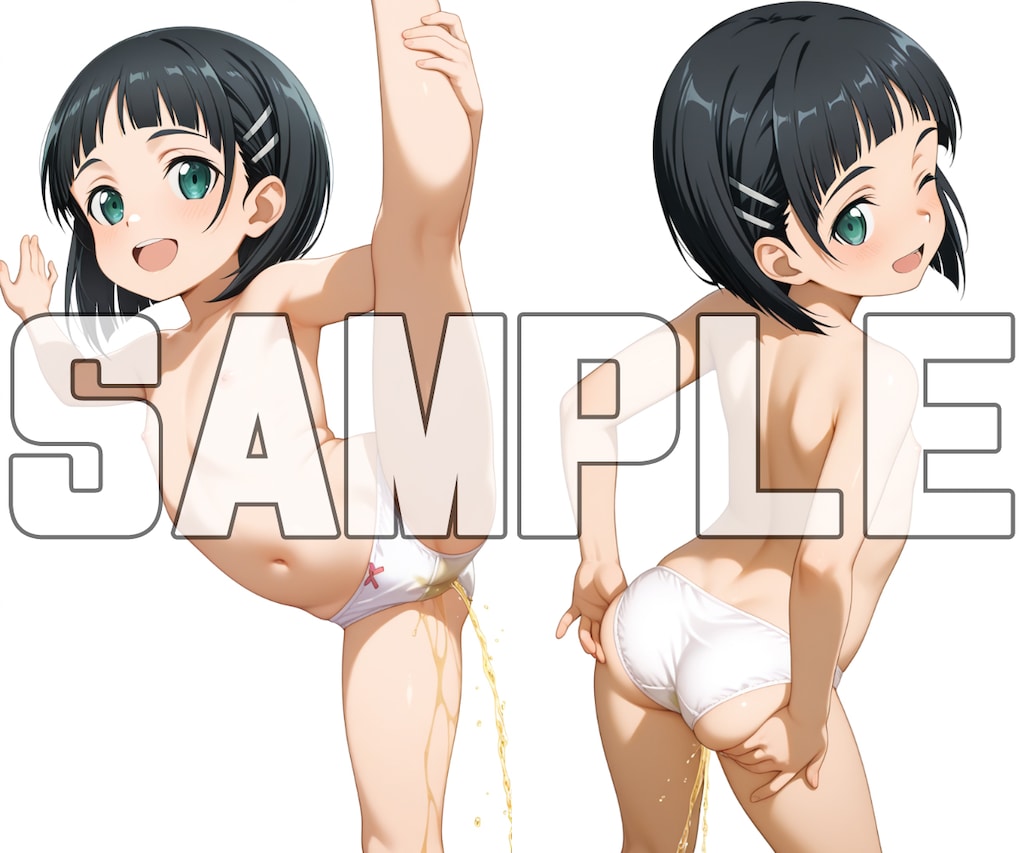 ヒヨコなヒロインのぱんいちおもらし【ア〇ナ / 桐ヶ〇直葉 / ア〇ス】 7枚目