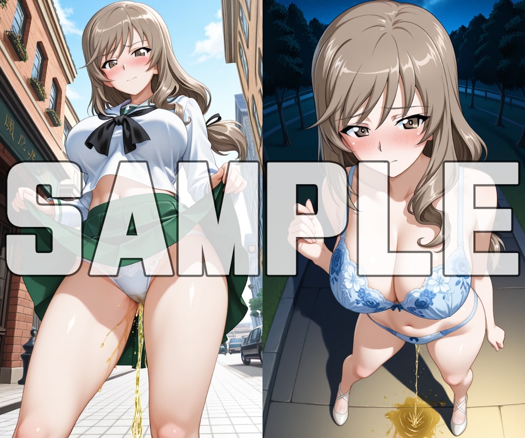 おしっこお漏らしチャレンジ【お母さんキャラ編】 4枚目