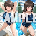 おしっこお漏らしチャレンジ【西〇しほ 水着編】 3枚目