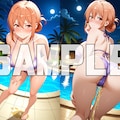 おしっこお漏らしチャレンジ【ガ〇ママ 水着編】 2枚目