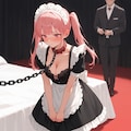 メイドオークション 羞恥ステージで競り落とされる奉仕奴隷 2枚目