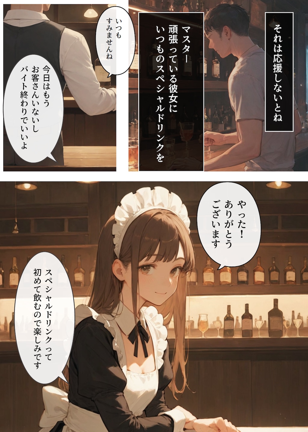 酒場の看板娘 媚薬でネトラレ快楽漬けに 3枚目
