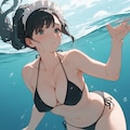 あなただけの水着メイド 2枚目