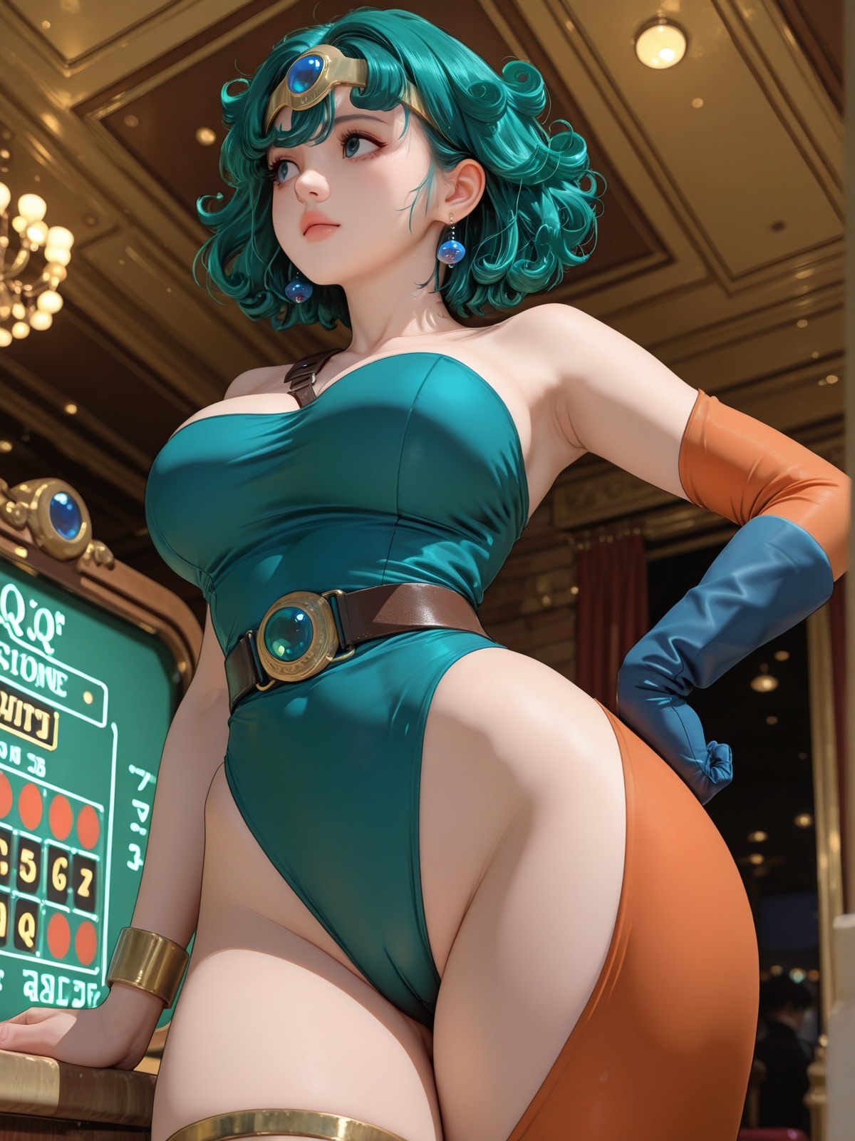 カジノの負けを体で支払う女勇者