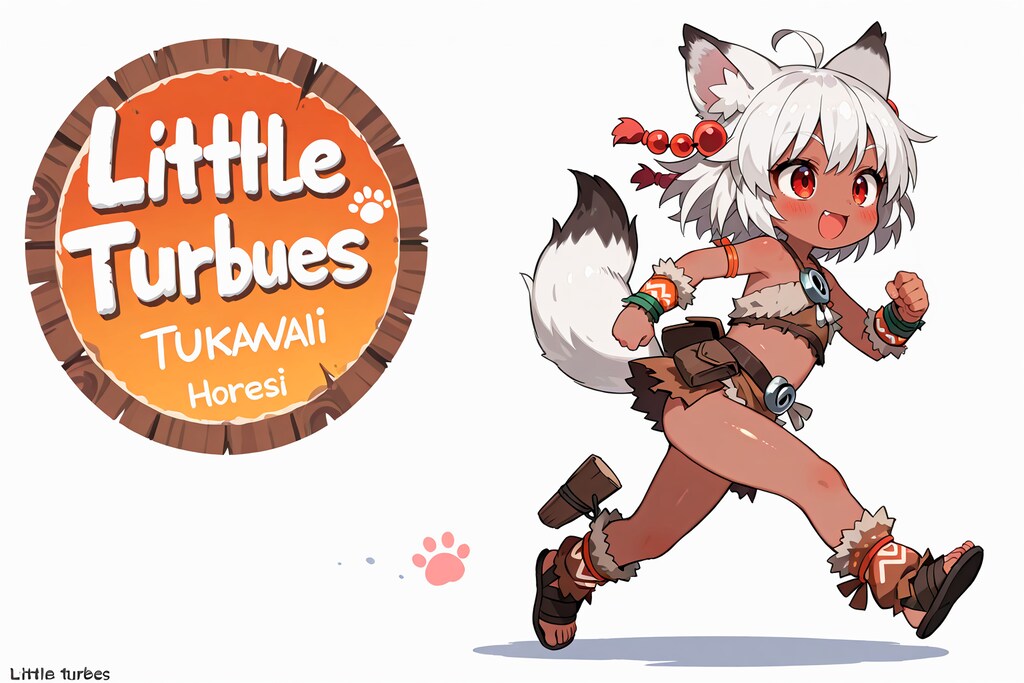 狼耳民族痛車の元絵候補(全年齢の余り)