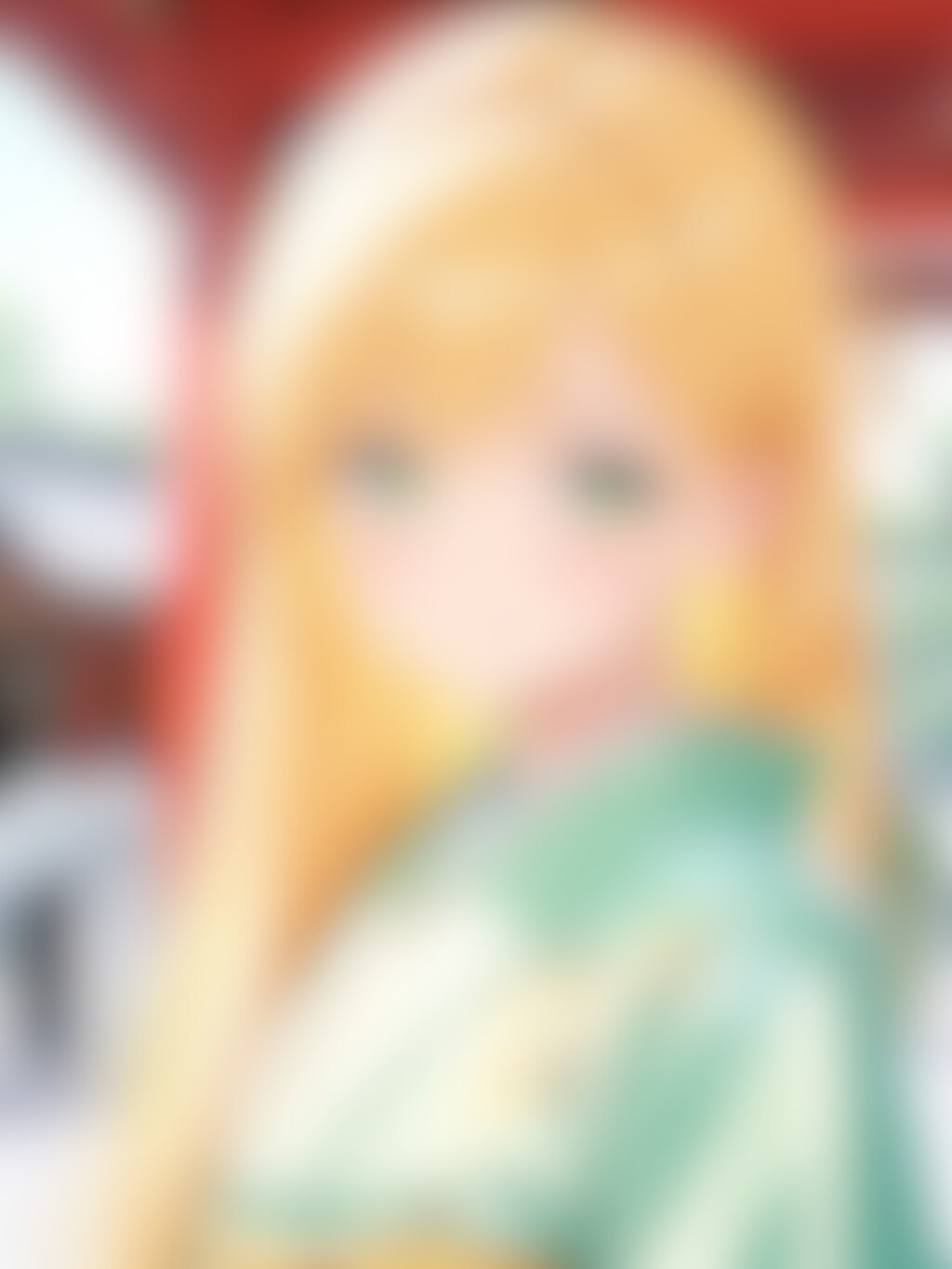 晴れ着 金髪フラッチェメイド