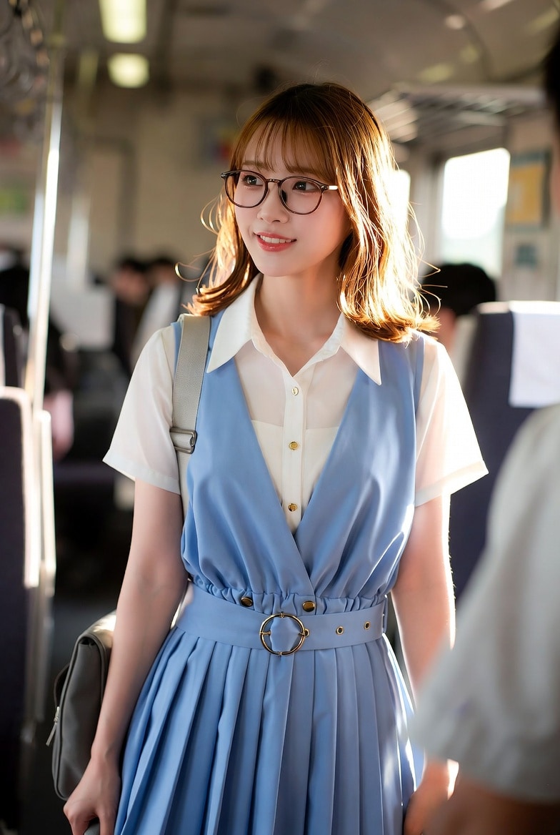 全体公開【制服コレクション電車編8】11枚