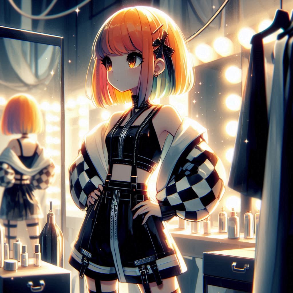 ファッションショーの裏側