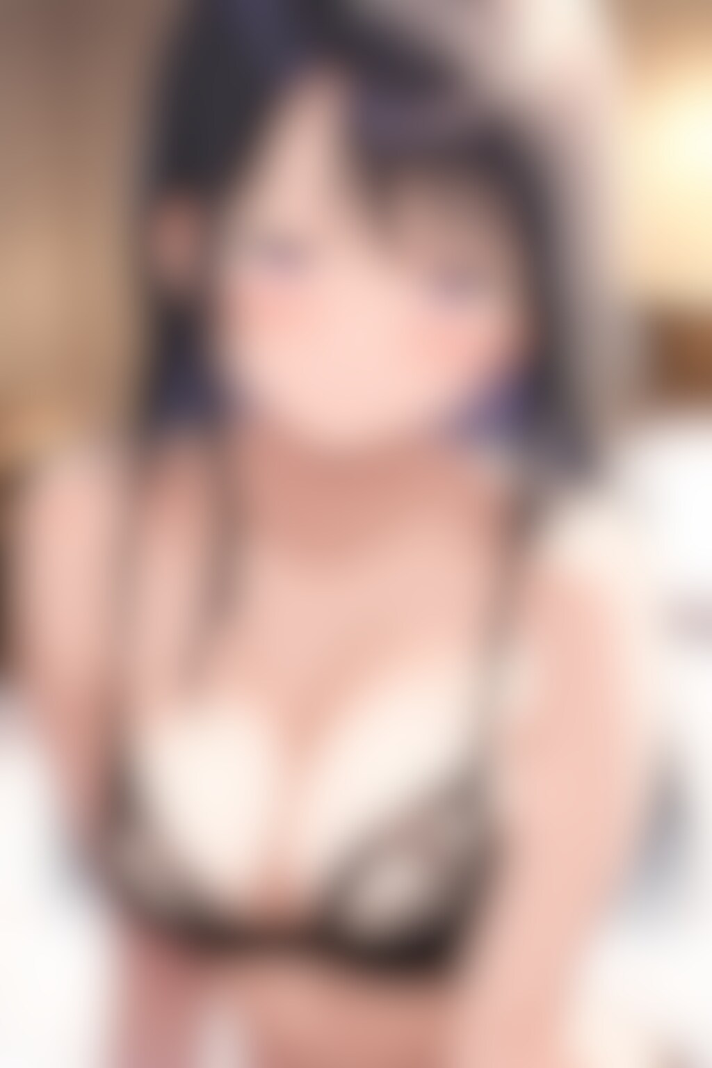 20251210【5枚】黒のレース下着姿の女性