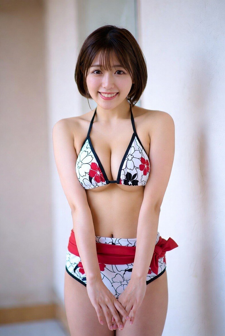 和風和柄ビキニシリーズ