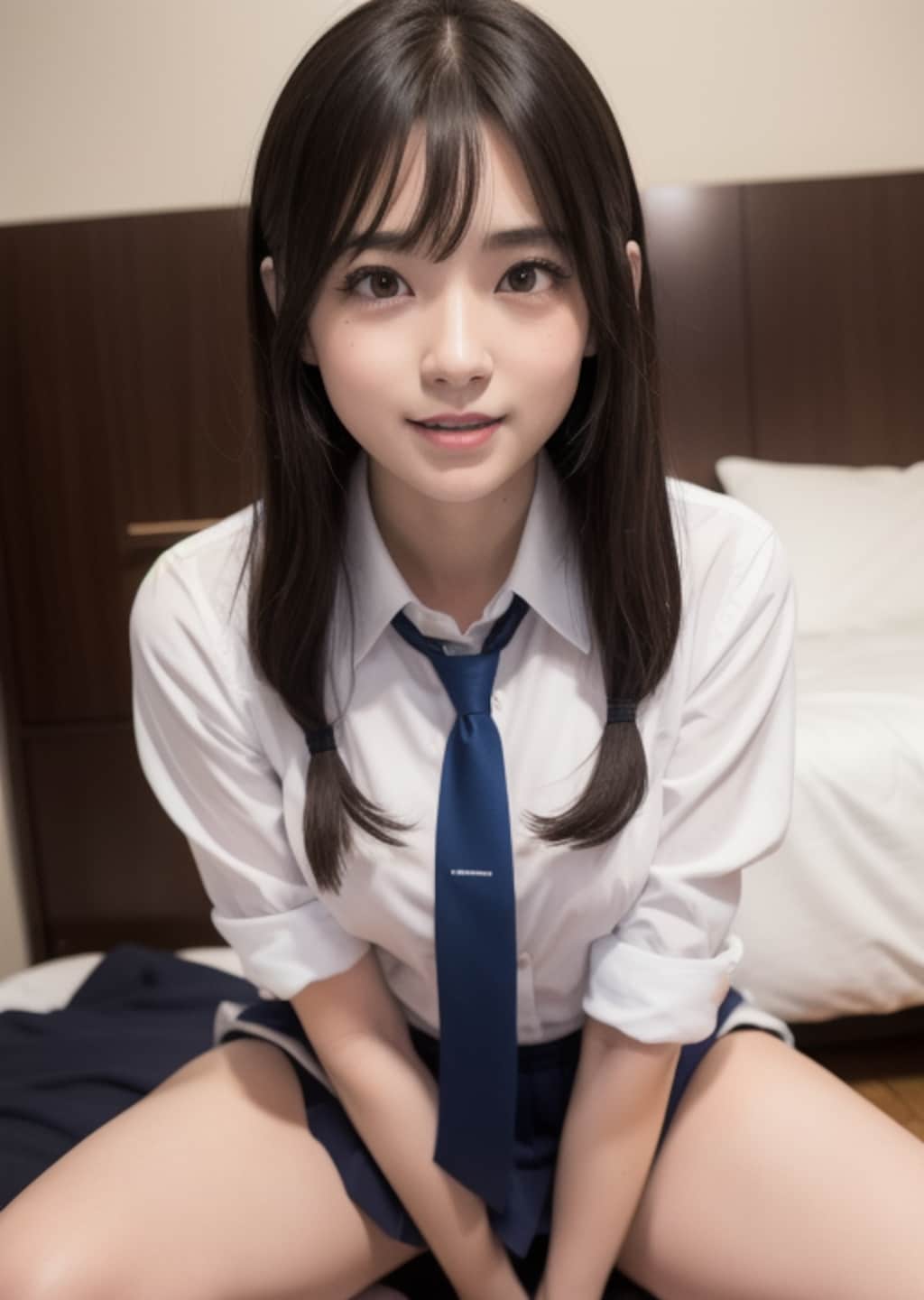 時間を止めて学校帰りのJ◯を捕まえて家に連れ込んでみた【制服着】