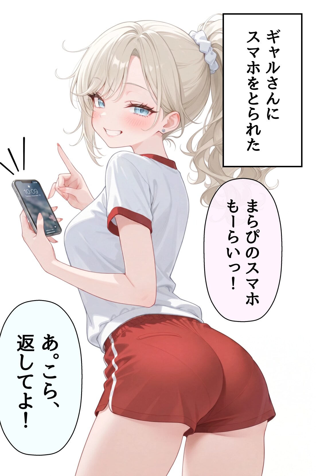 【秘宝】ギャルにスマホを奪われる