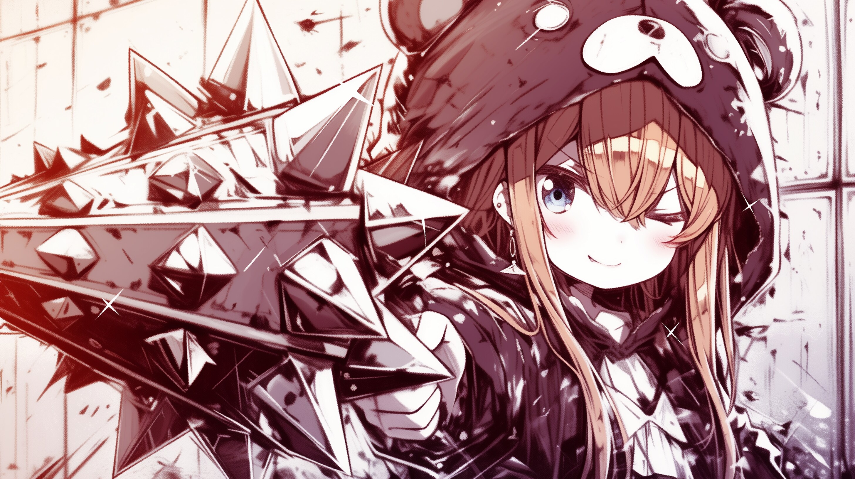 着ぐるみモーニングスターガール