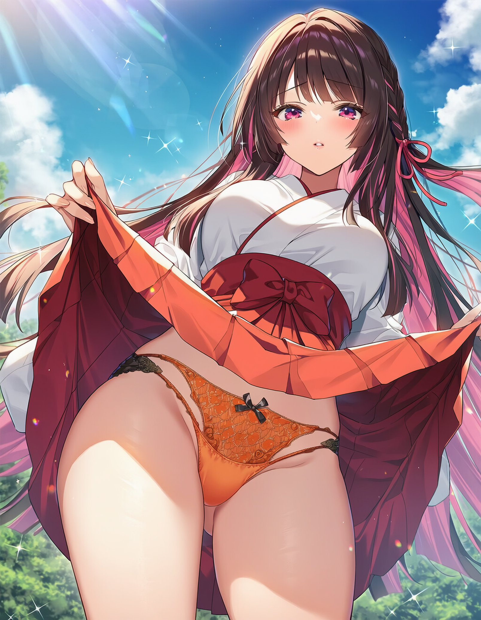 アイドルパンツ～巫女衣装～