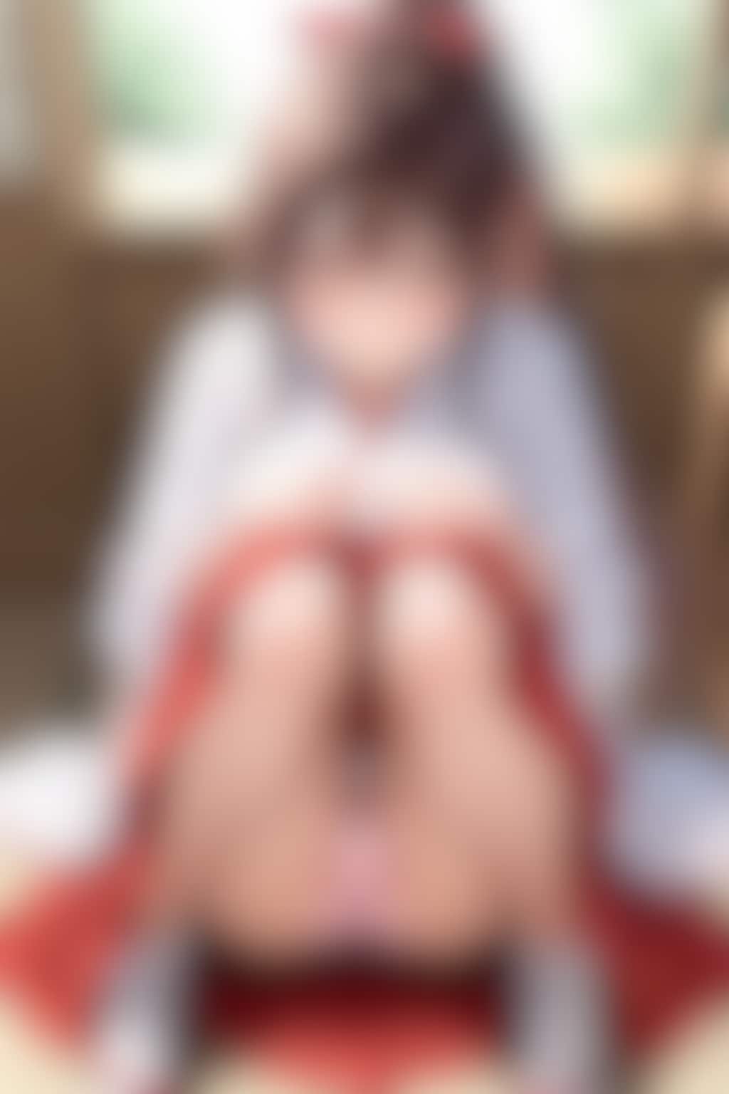 13枚:休憩所の巫女パンチラ