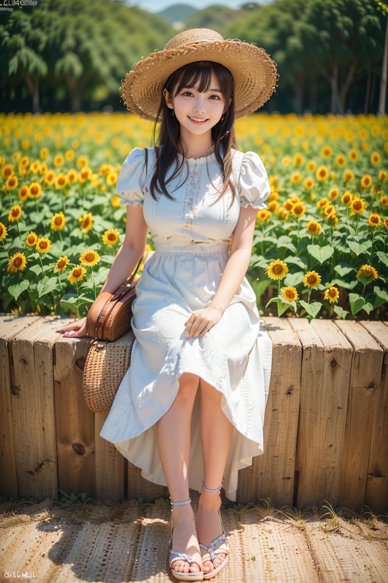 （40枚）JK香織@2024/09/27夏ワンピ⑤