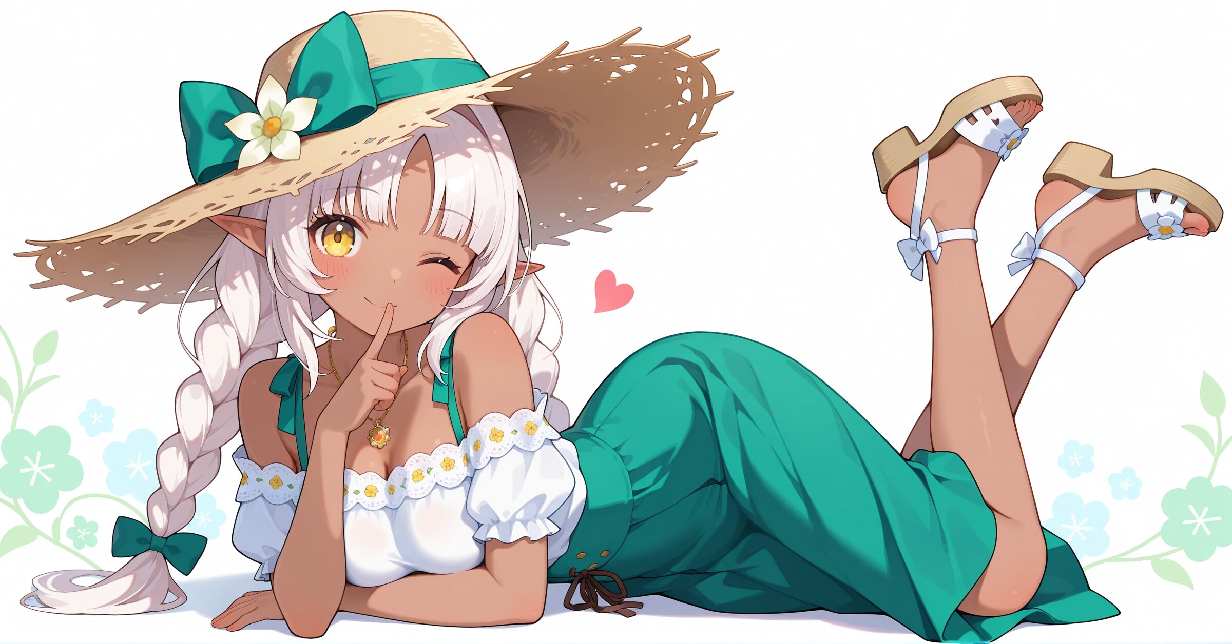 初夏のお嬢さんコーデ