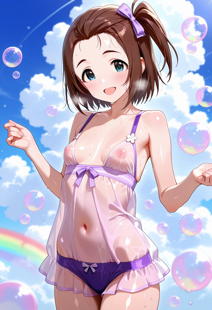 エロシャボン玉ガール柳瀬美由紀