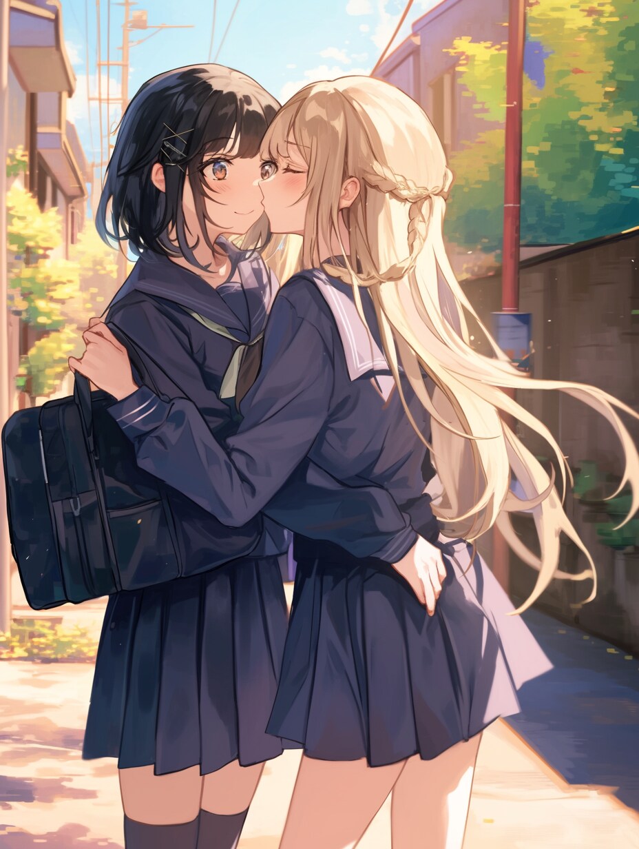 キスしたい二人のJK211～217