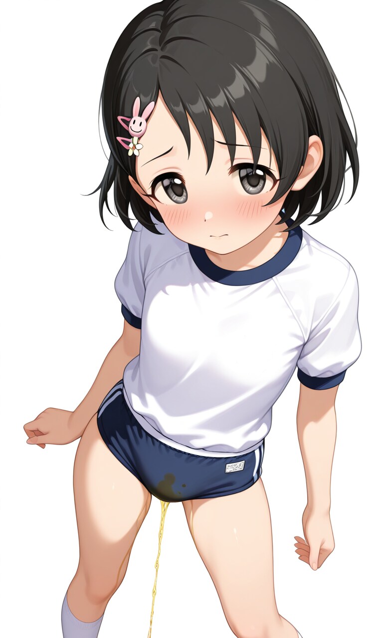 ブルマお漏らし【佐々木◯枝】
