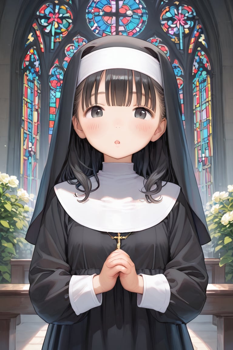 【長編】長髪〇リシスターちゃんのHな修道院その１（40枚）