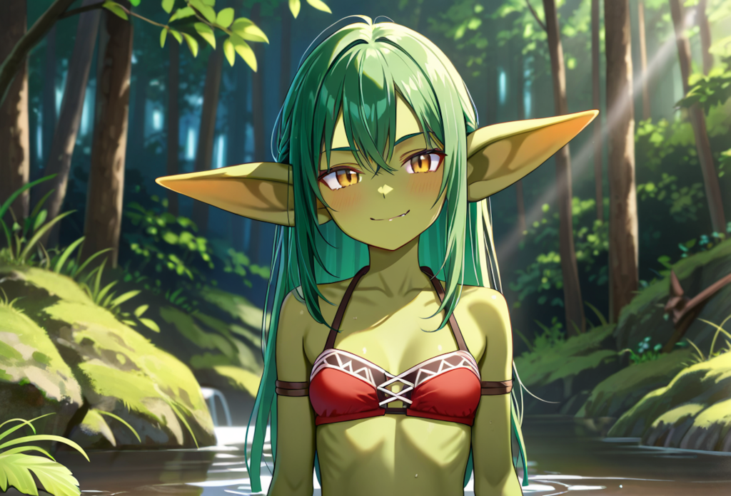 雌ゴブリンと恋に落ちた話