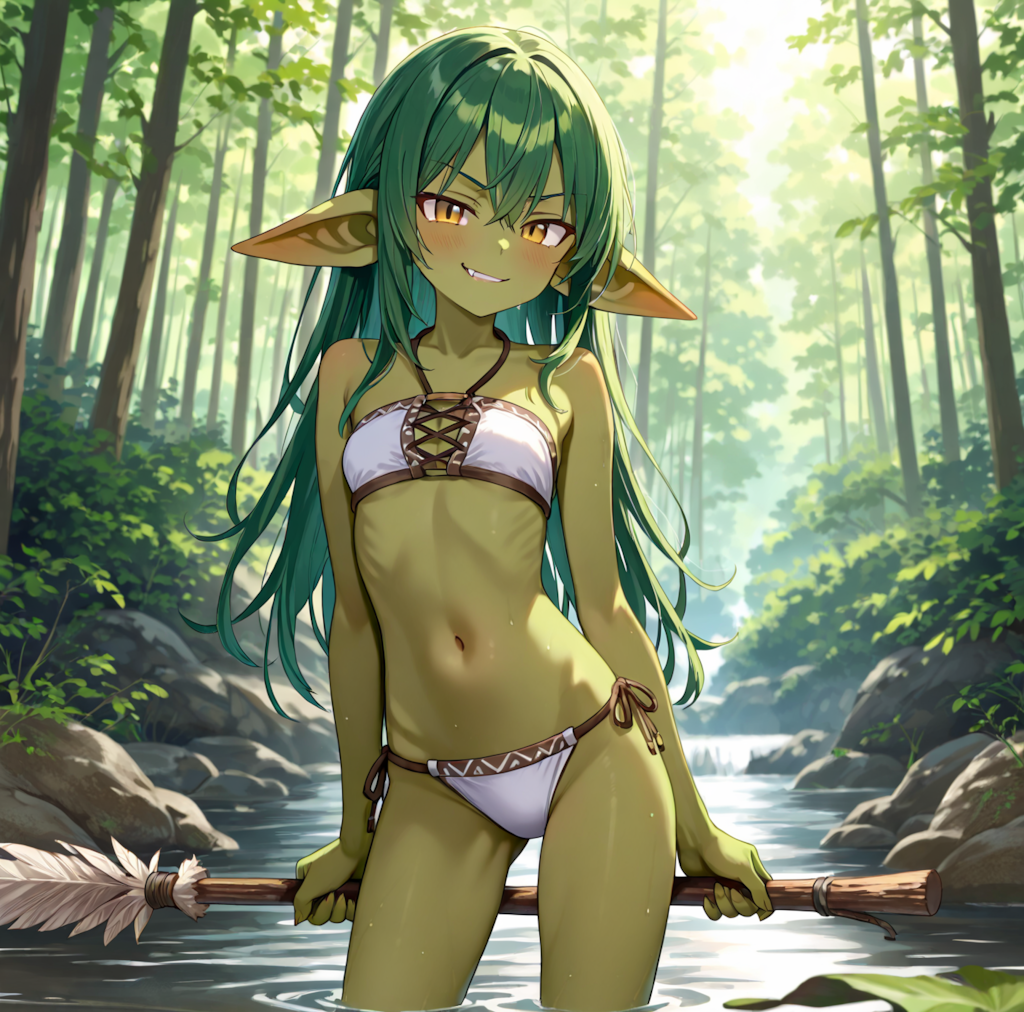 雌ゴブリンと恋に落ちた話