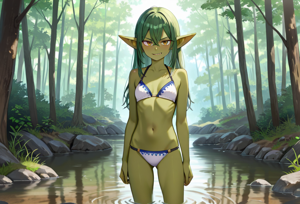 雌ゴブリンと恋に落ちた話