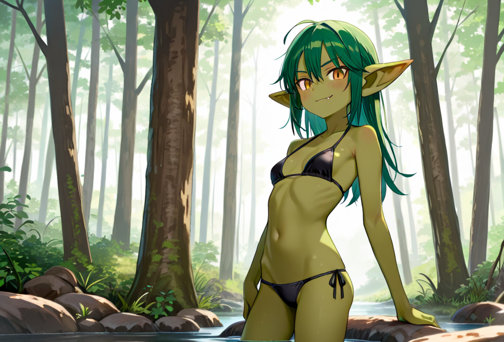 雌ゴブリンと恋に落ちた話