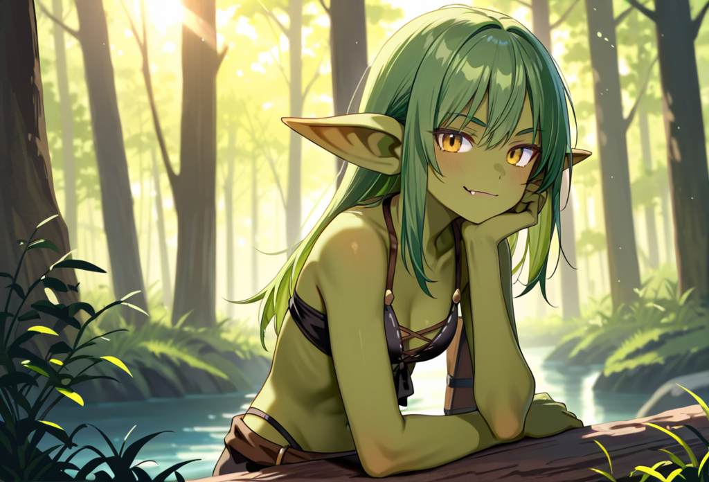 雌ゴブリンと恋に落ちた話