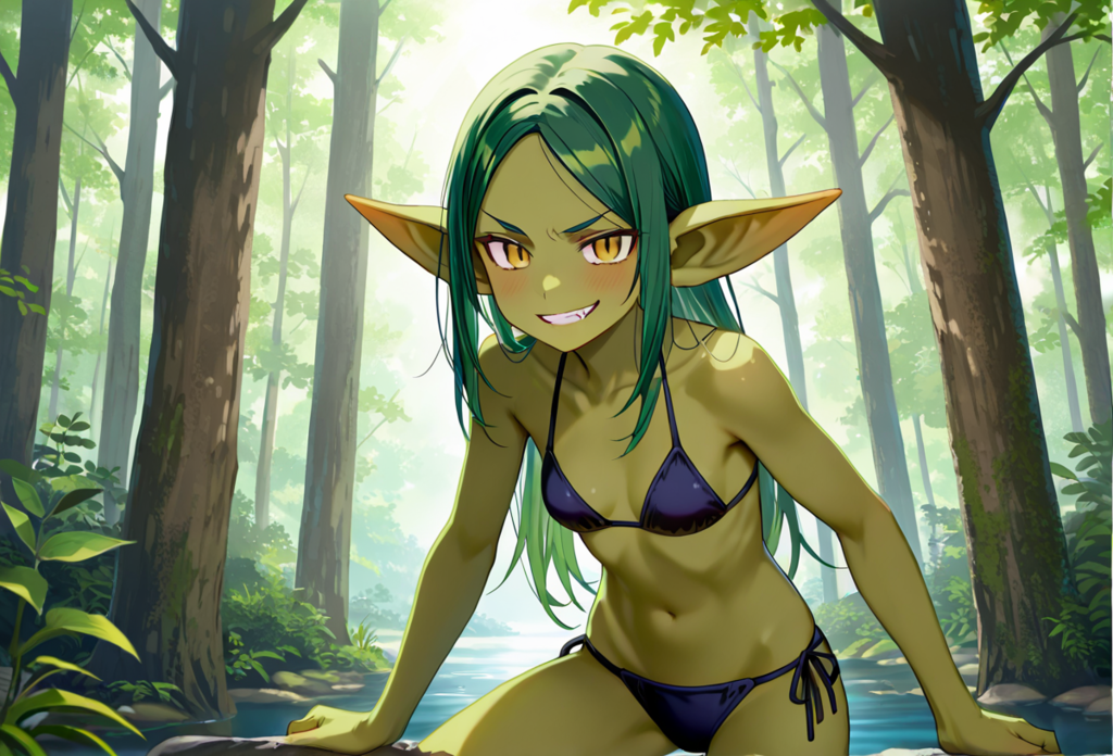 雌ゴブリンと恋に落ちた話