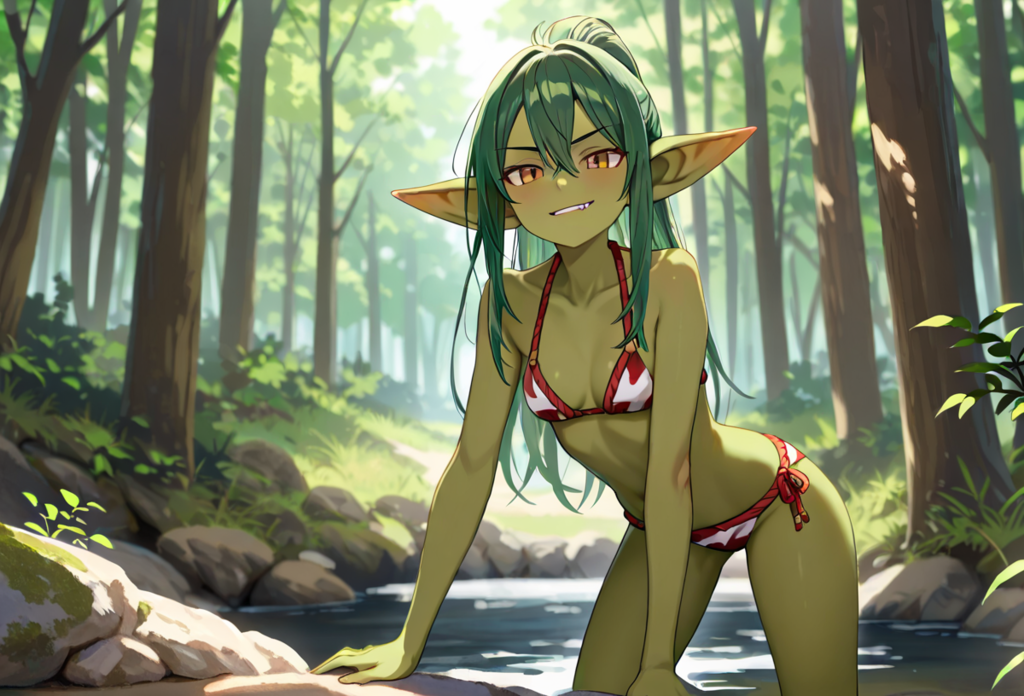 雌ゴブリンと恋に落ちた話