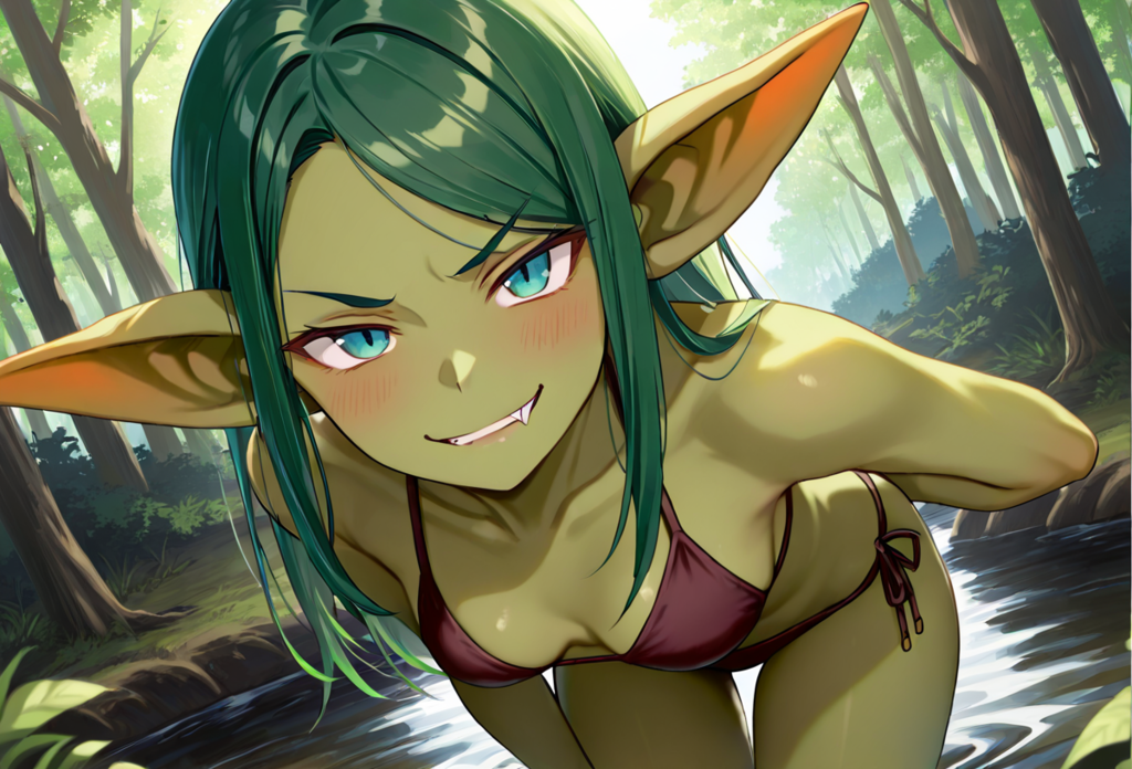 雌ゴブリンと恋に落ちた話