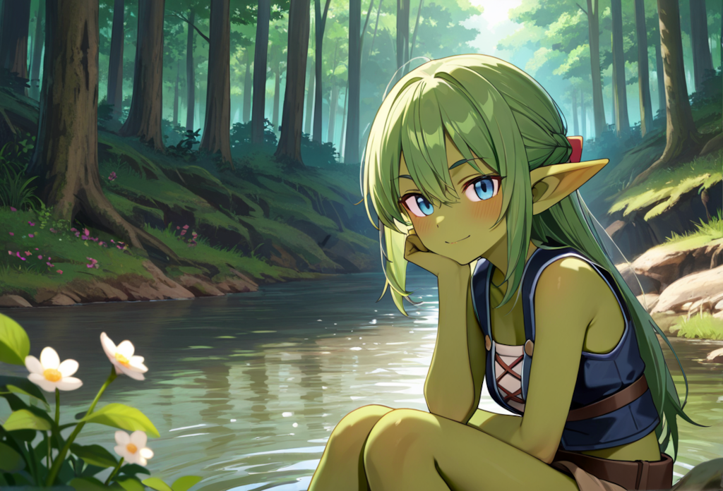 雌ゴブリンと恋に落ちた話