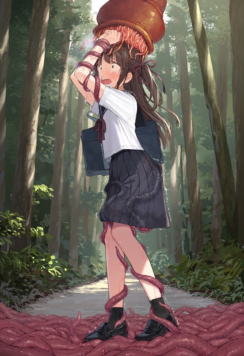 少女と触手②
