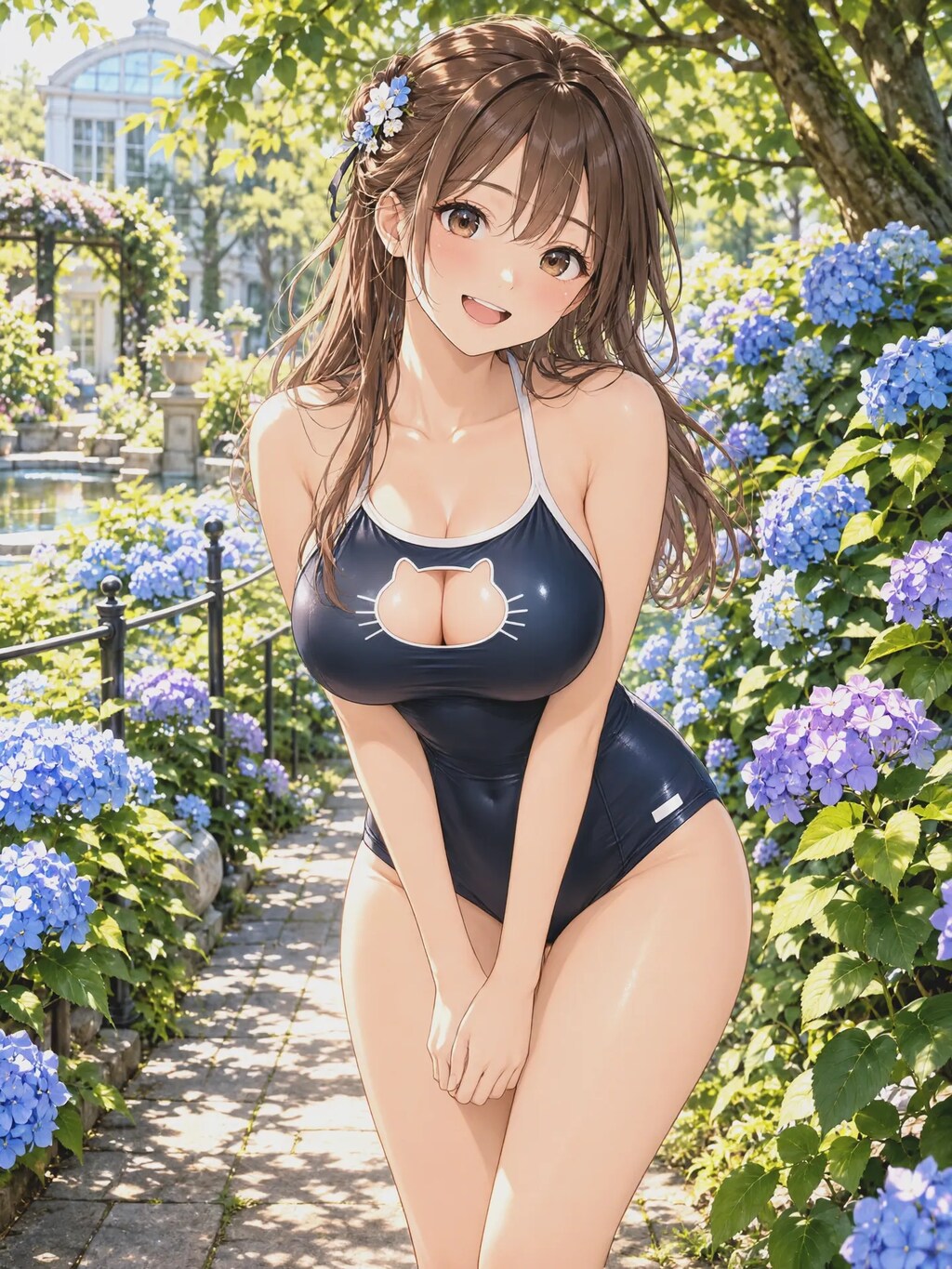 40枚⭐水着系女子のプライベート撮影会❤️スク水  40人40色 №23