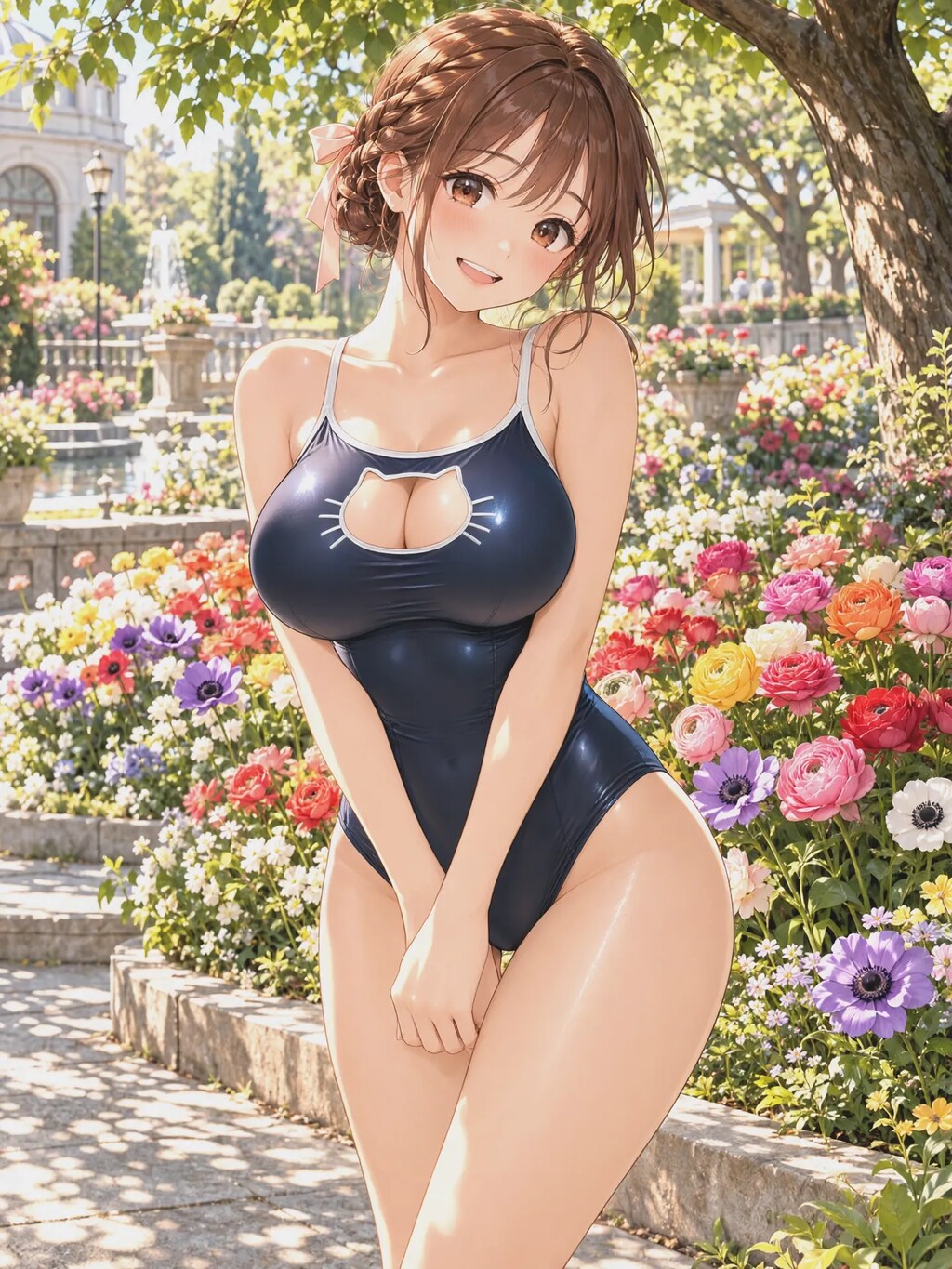 40枚⭐水着系女子のプライベート撮影会❤️スク水  40人40色 №23