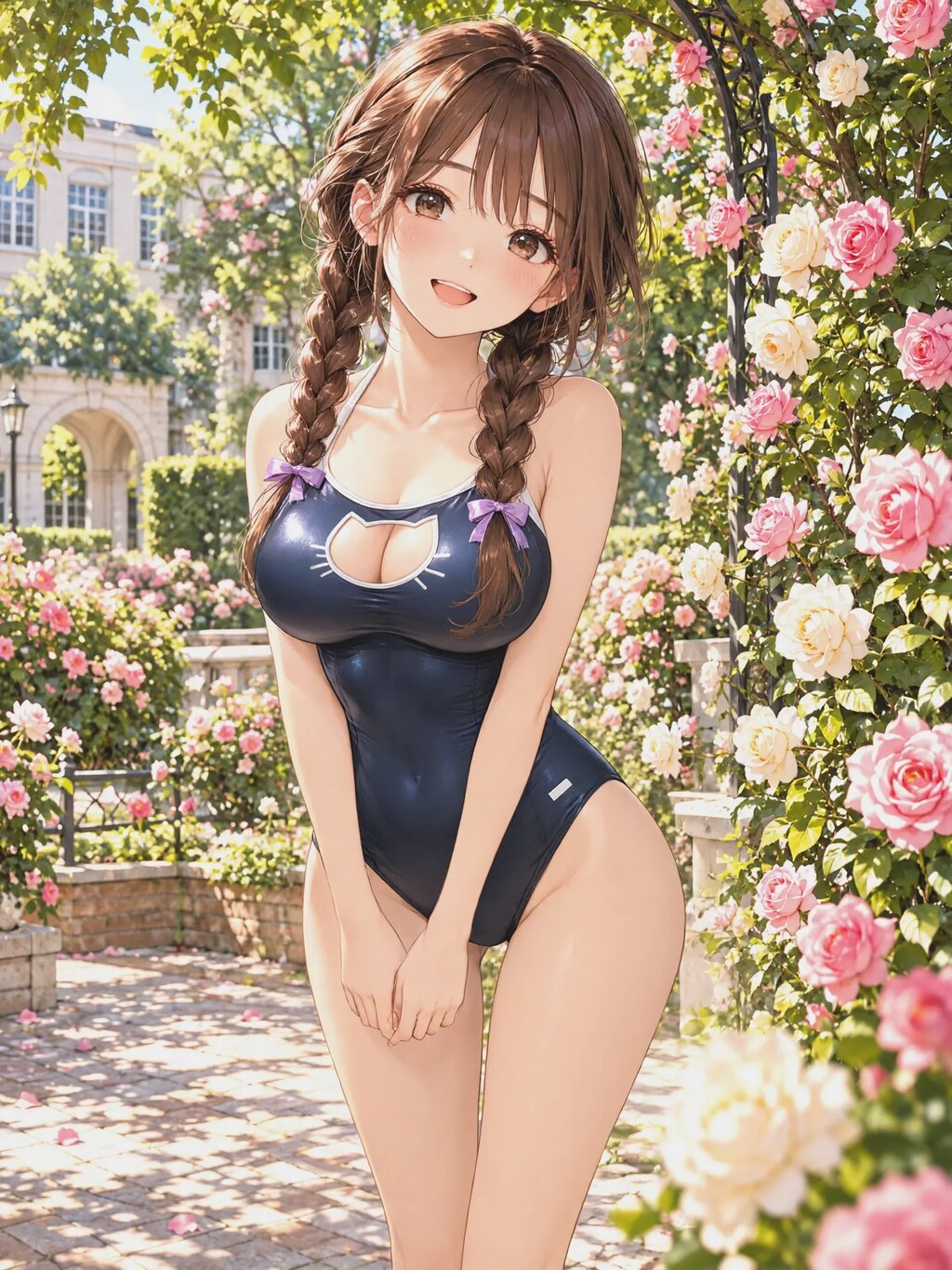 40枚⭐水着系女子のプライベート撮影会❤️スク水  40人40色 №23