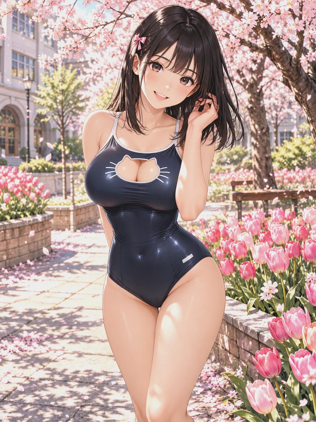 40枚⭐水着系女子のプライベート撮影会❤️スク水  40人40色 №23
