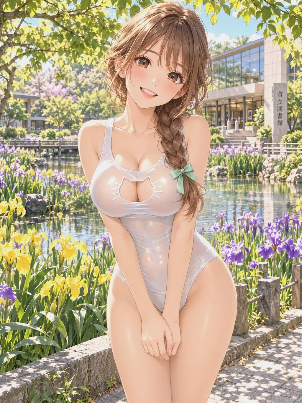 40枚⭐水着系女子のプライベート撮影会❤️スク水  40人40色 №23