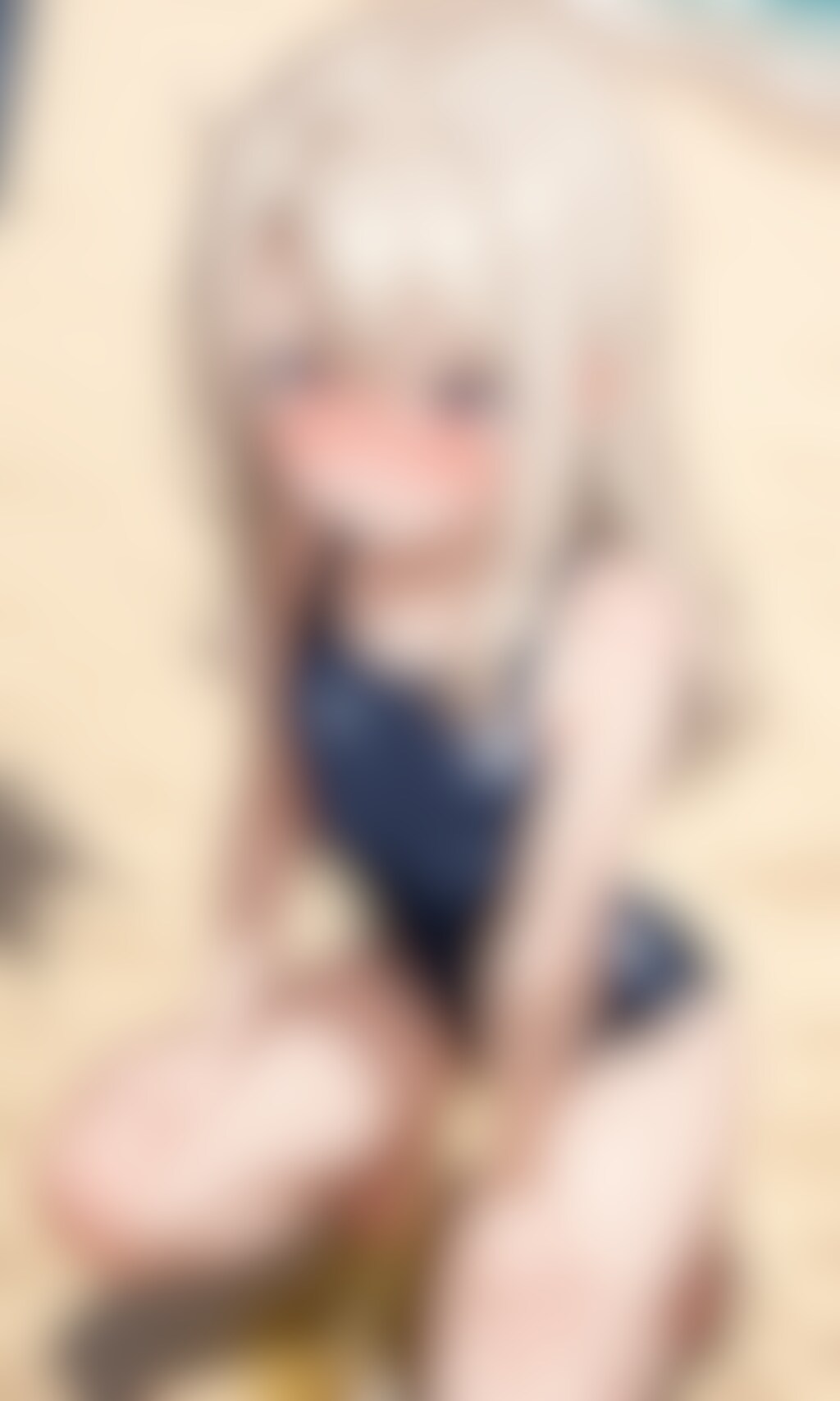 蔵出しおしっこお漏らしチャレンジ【イ〇ヤ】（スクール水着）その1